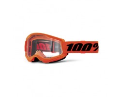 GAFAS 100% STRATA 2 M2 NARANJA / TRANSPARENTE