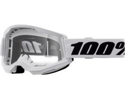 GAFAS 100% STRATA 2 M2 BLANCO / TRANSPARENTE