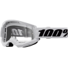 GAFAS 100% STRATA 2 M2 BLANCO / TRANSPARENTE