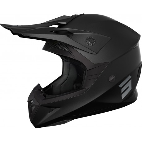 CASCO SHOT PULSE KID SOILD BLACK 2.0 MATT