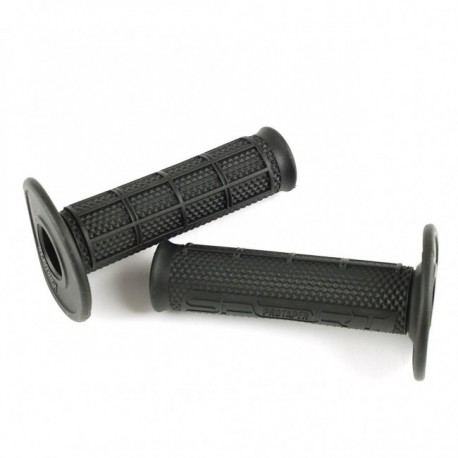 PUÑOS PRO TAPER CLAMP-ON GRIP HALF WAFFLE NEON YELLOW/ BLACK