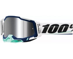 GAFAS 100% RACECRAFT2 ARSHAM - MIRROR SILVER FLASH