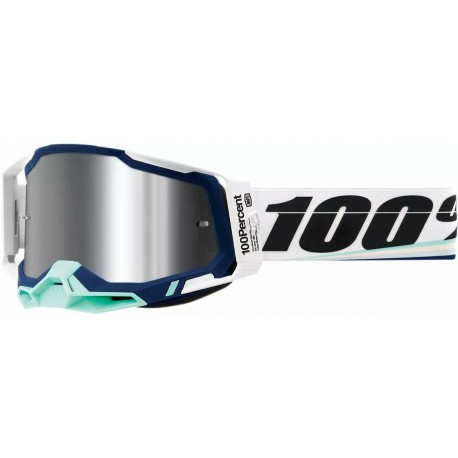 GAFAS 100% RACECRAFT2 ARSHAM - MIRROR SILVER FLASH