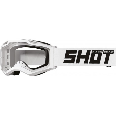 GAFAS SHOT ROCKET KID 2.0 SOLID WHITE GLOSSY