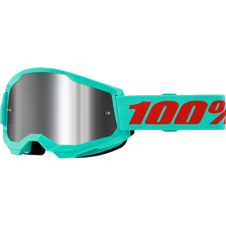 GAFAS 100% STRATA 2 M2 MAUPITI / PLATA ESPEJO