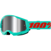 GAFAS 100% STRATA 2 M2 MAUPITI / PLATA ESPEJO
