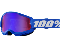 GAFAS 100% STRATA 2 M2 AZUL / ROJO AZUL ESPEJO