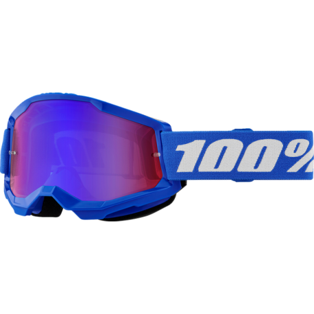 GAFAS 100% STRATA 2 M2 AZUL / ROJO AZUL ESPEJO