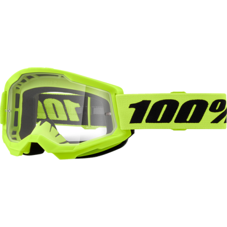 GAFAS 100% STRATA 2 M2 AMARILLO / TRANSPARENTE