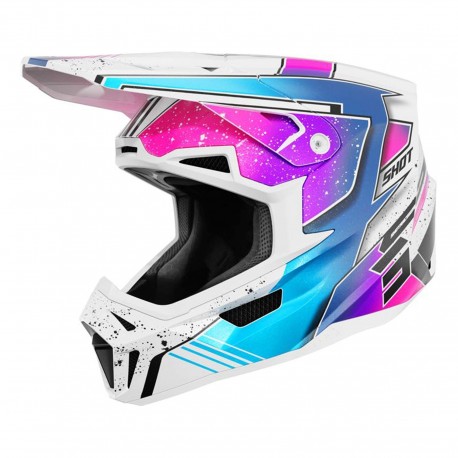 CASCO SHOT LITE RACING WHITE/PINK 2026