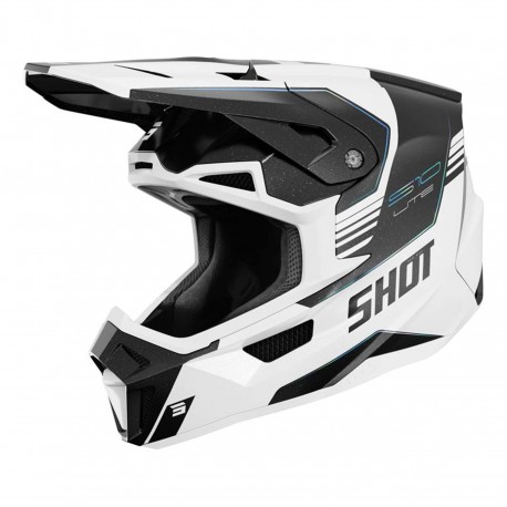 CASCO SHOT LITE S10 HOLOGRAPHIC WHITE/BLACK