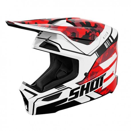 CASCO SHOT JUNIOR FURIOUS FLASH RED