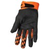 GUANTES THOR DRAFT BLACK/ORANGE