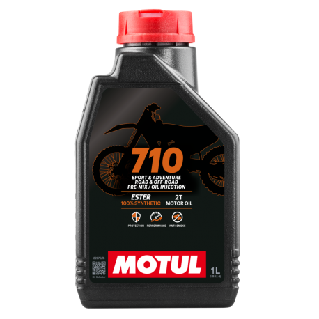 MOTUL 710 2T 1L SYNTHETIC PREMIX / OIL INJECTION