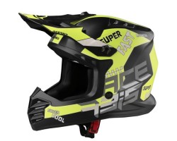 CASCO ACERBIS PROFILE JUNIOR NEGRO / AMARILLO FLUOR