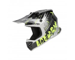 CASCO ACERBIS PROFILE JUNIOR NEGRO / AMARILLO FLUOR