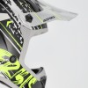 CASCO ACERBIS PROFILE JUNIOR NEGRO / AMARILLO FLUOR